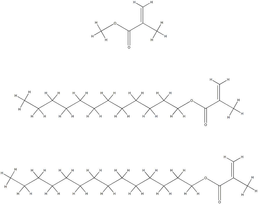 2-Propenoic acid, 2-methyl-, dodecyl ester, polymer with methyl 2-methyl-2-propenoate and tetradecyl 2-methyl-2-propenoate|2-甲基2-丙烯酸十二烷酯与2-甲基-2-丙烯酸甲酯和2-甲基-2-丙烯酸十四烷醇酯的聚合物