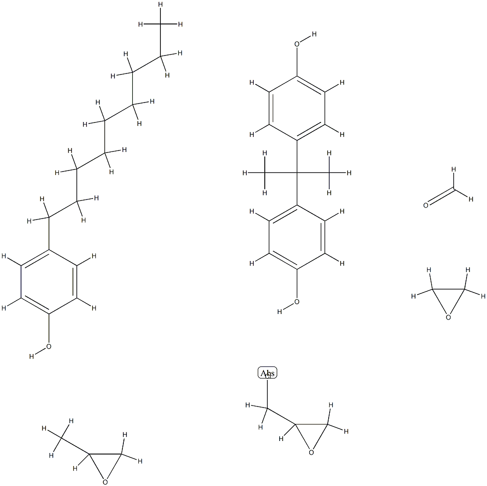 Formaldehyde, polymer with (chloromethyl)oxirane, 4,4-(1-methylethylidene)bisphenol, methyloxirane, 4-nonylphenol and oxirane|甲醛与(氯甲基)环氧乙烷、4,4'-(1-甲基亚乙基)双酚、甲基环氧乙烷、4-壬基酚和环氧乙烷的聚合物