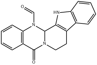 14-甲酰基二氢吴茱萸次碱, 68353-23-1, 结构式