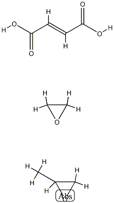2-Butenedioic acid (2E)-, polymer with methyloxirane and oxirane Structure
