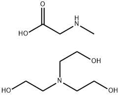 椰油酰基肌氨酸TEA盐 结构式