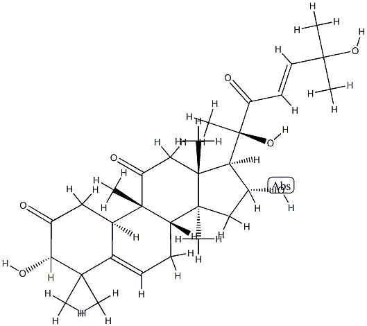 异葫芦素 D 结构式