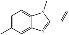 1H-Benzimidazole,2-ethenyl-1,5-dimethyl-(9CI) Struktur