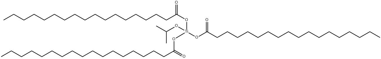 异丙氧基钛三硬脂酸盐 结构式