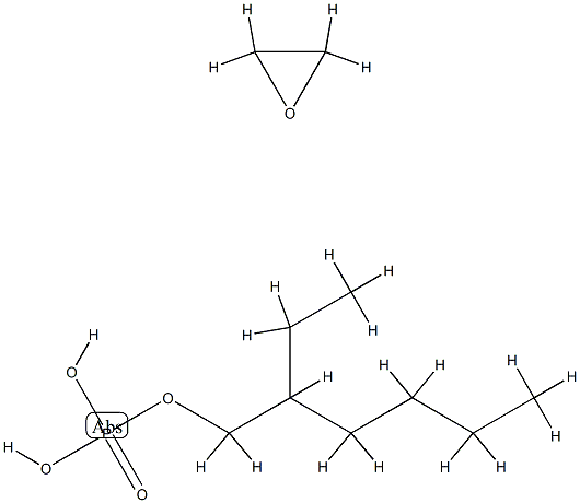 Phosphoric acid, mono(2-ethylhexyl) ester, polymer with oxirane 结构式