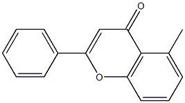 4H-1-Benzopyran-4-one,5-methyl-2-phenyl-(9CI) Structure