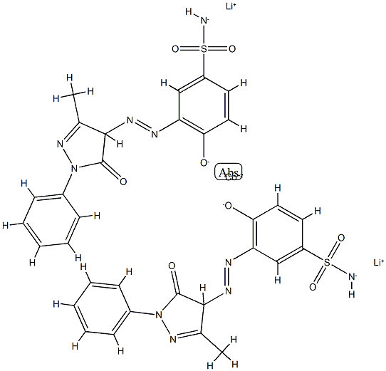 POLYMERIC DYE POLY Y-606) Structure