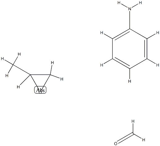 Formaldehyde, polymer with benzenamine, propoxylated Structure
