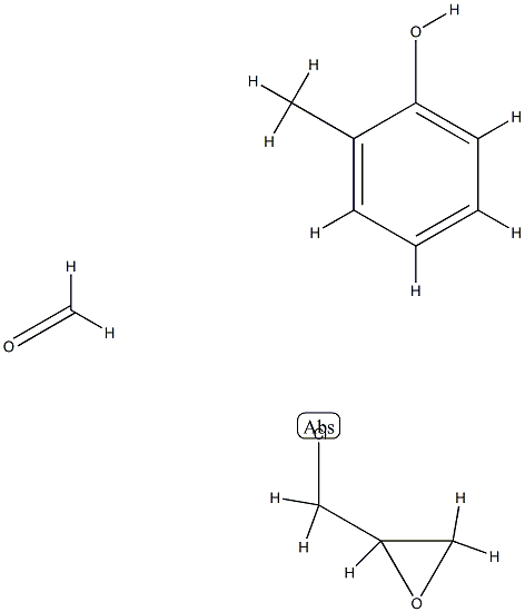 酚醛环氧树脂(JF-43型), 68609-31-4, 结构式