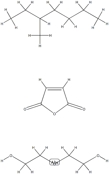 2,5-Furandione, polymer with 2,2'-oxybis[ethanol], 2-ethylhexyl ester 结构式