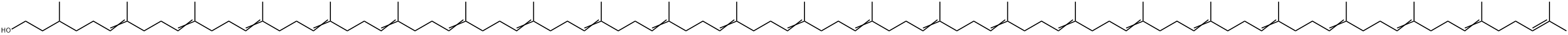 dihydrotricosaprenol 结构式