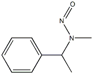 Methyl(α-methylbenzyl)nitrosamine 结构式