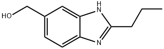 1H-Benzimidazole-5-methanol,2-propyl-(9CI) Structure