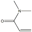 Dimethylamid kyseliny akrylove [Czech] 结构式
