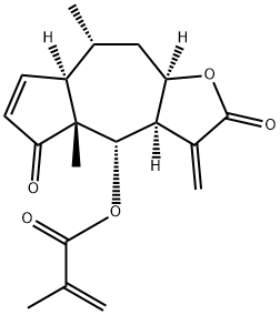 helenalin methacrylate Structure
