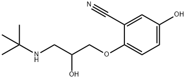 4-hydroxybunitrolol 结构式