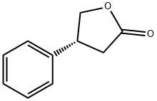 (4R)-4α-Phenyltetrahydrofuran-2-one 结构式