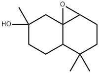 2,5,5-三甲基-8,8A-氧桥-十氢-2-萘酚 结构式