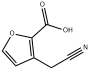 2-Furancarboxylicacid,3-(cyanomethyl)-(9CI) 结构式