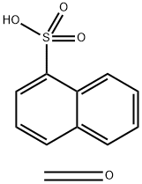 1-Naphthalenesulfonic acid, polymer with formaldehyde, calcium salt 结构式