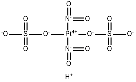 二亚硝基二亚硫酸铂酸, 68958-85-0, 结构式