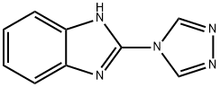 (9CI)-2-(4H-1,2,4-噻唑-4-基)-1H-苯并咪唑, 68984-30-5, 结构式