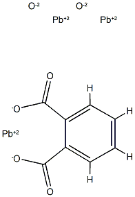 [1,2-苯二羧酸根合]二氧化三铅 结构式