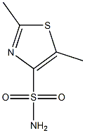 4-Thiazolesulfonamide,2,5-dimethyl-(9CI) 结构式