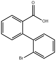 2-BIPHENYL-2'-bromo-CARBOXYLIC ACID Structure