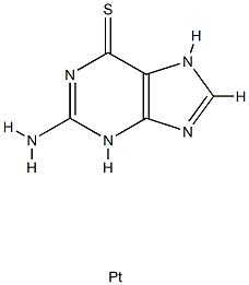 platinum thioguanine Structure