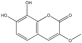2H-1-Benzopyran-2-one,7,8-dihydroxy-3-methoxy-(9CI)|