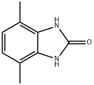 2H-Benzimidazol-2-one,1,3-dihydro-4,7-dimethyl-(9CI) 结构式