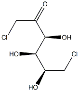 1,6-dichloro-1,6-dideoxyfructose 结构式