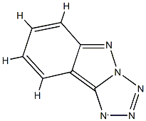 1H-Tetrazolo[1,5-b]indazole,  ion(1-)  (9CI) 结构式
