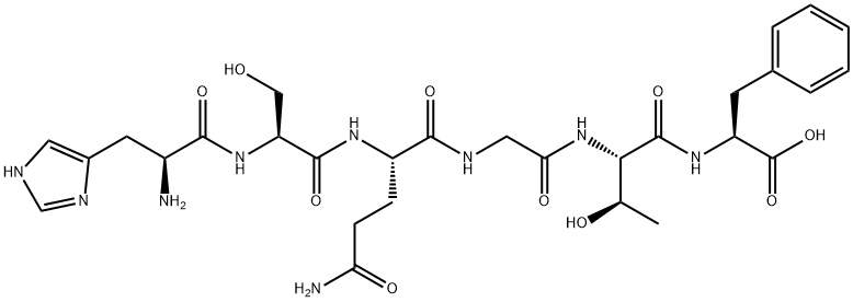 glucagon (1-6) 结构式