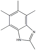 1H-Benzimidazole,2,4,5,6,7-pentamethyl-(9CI) 结构式