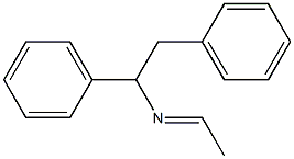 α-Phenyl-N-ethylidenebenzeneethanamine 结构式