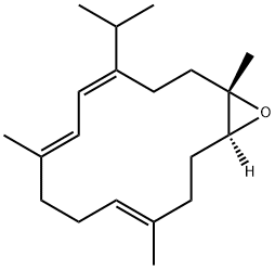 (+)-11,12-Epoxy-11,12-dihydrocembrene C 结构式