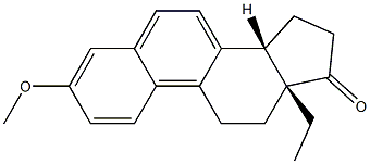 13α-Ethyl-3-methoxygona-1,3,5,7,9-penten-17-one 结构式