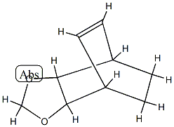 4,7-Ethano-1,3-benzodioxole,  3a,4,7,7a-tetrahydro-,  (3a-alpha-,4-alpha-,7-alpha-,7a-alpha-)-  (9CI) 结构式