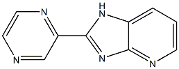 1H-Imidazo[4,5-b]pyridine,2-pyrazinyl-(9CI) 结构式