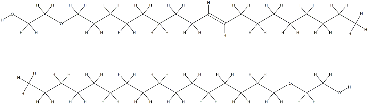鲸蜡油醇聚醚-6 结构式
