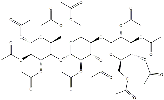 三乙酸纤维素, 9012-09-3, 结构式