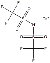 双(三氟甲基磺酰基)酰亚胺铯(I), 91742-16-4, 结构式