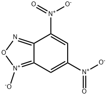 4,6-二硝基苯并-N-氧化二唑, 5128-28-9, 结构式