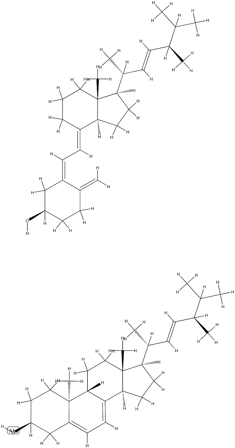 维生素D1, 520-91-2, 结构式