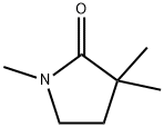 1,3,3-三甲基吡咯烷-2-酮, 5370-33-2, 结构式