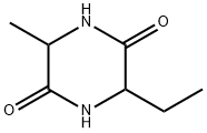 2,5-Piperazinedione,3-ethyl-6-methyl-(8CI,9CI) 结构式