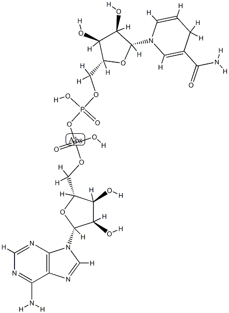 辅酶NADH, 58-68-4, 结构式