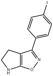 4H-Pyrrolo[3,2-d]isoxazole,5,6-dihydro-3-(4-iodophenyl)-(9CI) 结构式